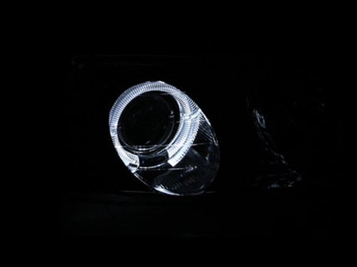 Mitsubishi Eclipse Anzo USA 121099 Projector with Halo Chrome Headlight Assembly - (Sold in Pairs)