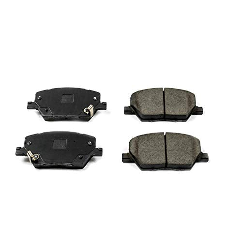 Power Stop Z16 Evolution 16-1811 Front Ceramic Brake Pads For Fiat 500X 2016-2021, Jeep Compass 2017-2022, Jeep Renegade 2015-2022 [Model Specific]