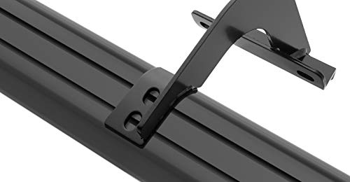 Epic Running Boards Black Black Horse Compatible with 2025-2025 Toyota 4Runner -E4169
