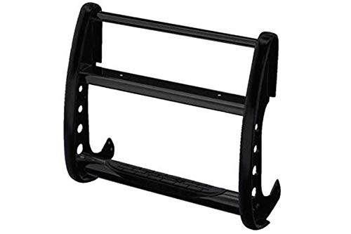 3000 Series Go Rhino Center Grill Guard | Mild Steel, Black | 3174B | Fits 2014 - 2018 Chevrolet Silverado 1500; 2016 - 2018 GMC Sierra 1500 (See description)