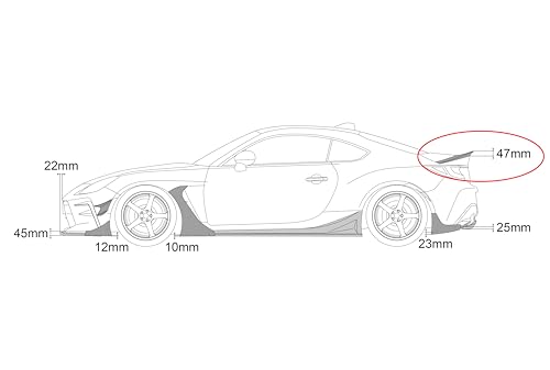 HKS Duck Tail Spoiler TYPE-S GR86 Body Kit