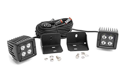 Rough Country 2" Black Series Rear LED Kit for 16-22 Can-Am Defender - 71011