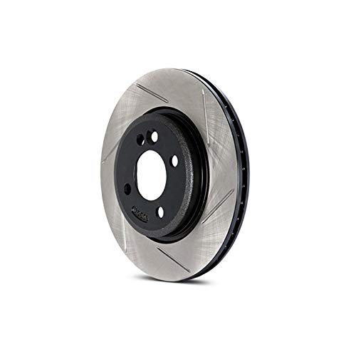 Left Stoptech 126.44204SL Sport Slotted Rotor
