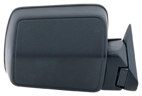 Fit System Jeep 60034C Driver Side Replacement OE Style Manual Mirror, Black