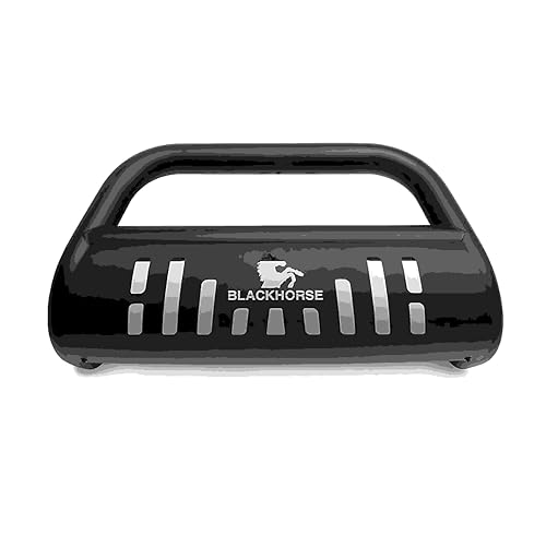 Bull Bar Black Horse Skid Plate Matte Black Compatible with 2023-2024 Kia Sorento-CBB-B7602SP