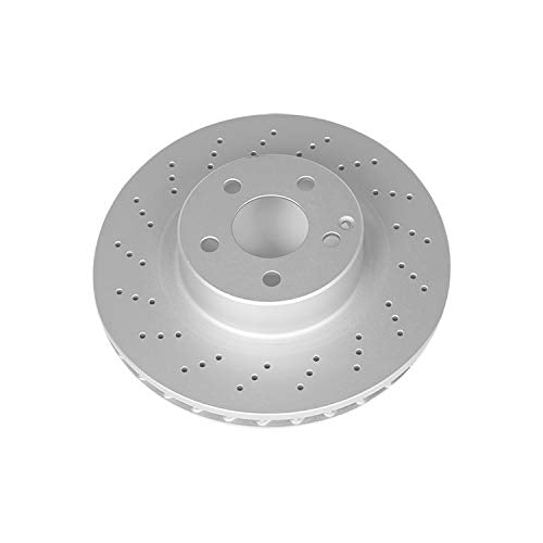 Power Stop Front EBR650EVC Geomet Coated Evolution Brake Rotor For Mercedes-Benz CL500 1999-2003, Mercedes-Benz S430 2000-2002, Mercedes-Benz S500 2000-2002 [Model Specific]