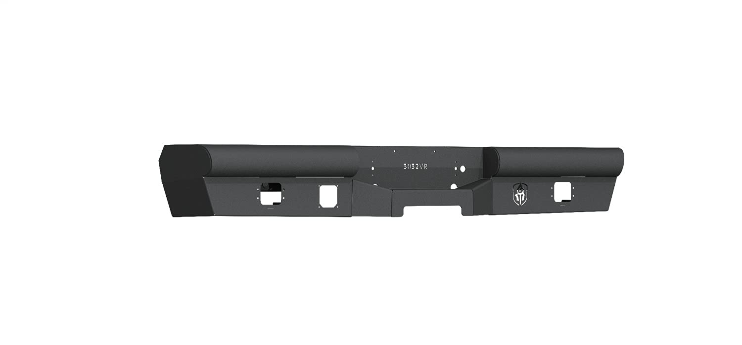 Vaquero Series Road Armor 3032VR0B Full Width Black Powder Coat Rear HD Bumper