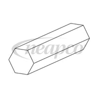 72-1002 Neapco Power Take Off Solid Shaft Hexagonal