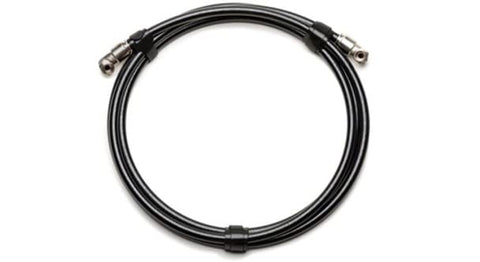 96-2112 UDA 96" Hi Temp Air Brake Tubing & 2, 90° ⅜ Swivel Push To Connect Fittings