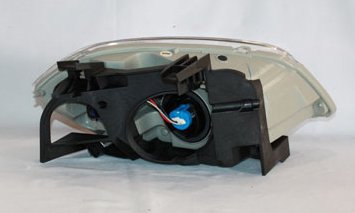 Left TYC Headlight Assembly Compatible with 2005-2008 Chevrolet Cobalt