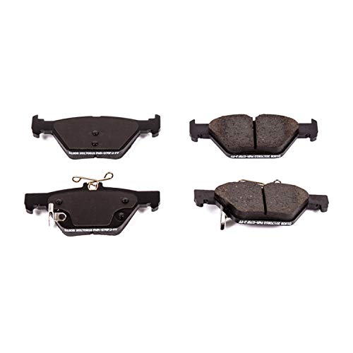 Power Stop Z16 Evolution 16-1808 Rear Ceramic Brake Pads For Subaru Ascent Forester Legacy Outback WRX [Application Specific]