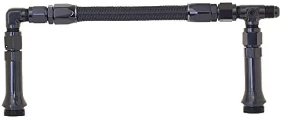 Performance Red Horse 5500-08-2-08X 7/8-20 Dual Inlet To Fit Holley-4500 (Center To Center 11.35Ö) - Black