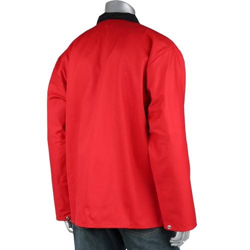 7050R/L Ironcat Welding - Cotton Jacket Red L