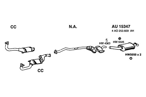 AU15347 Ansa Exhaust Muffler