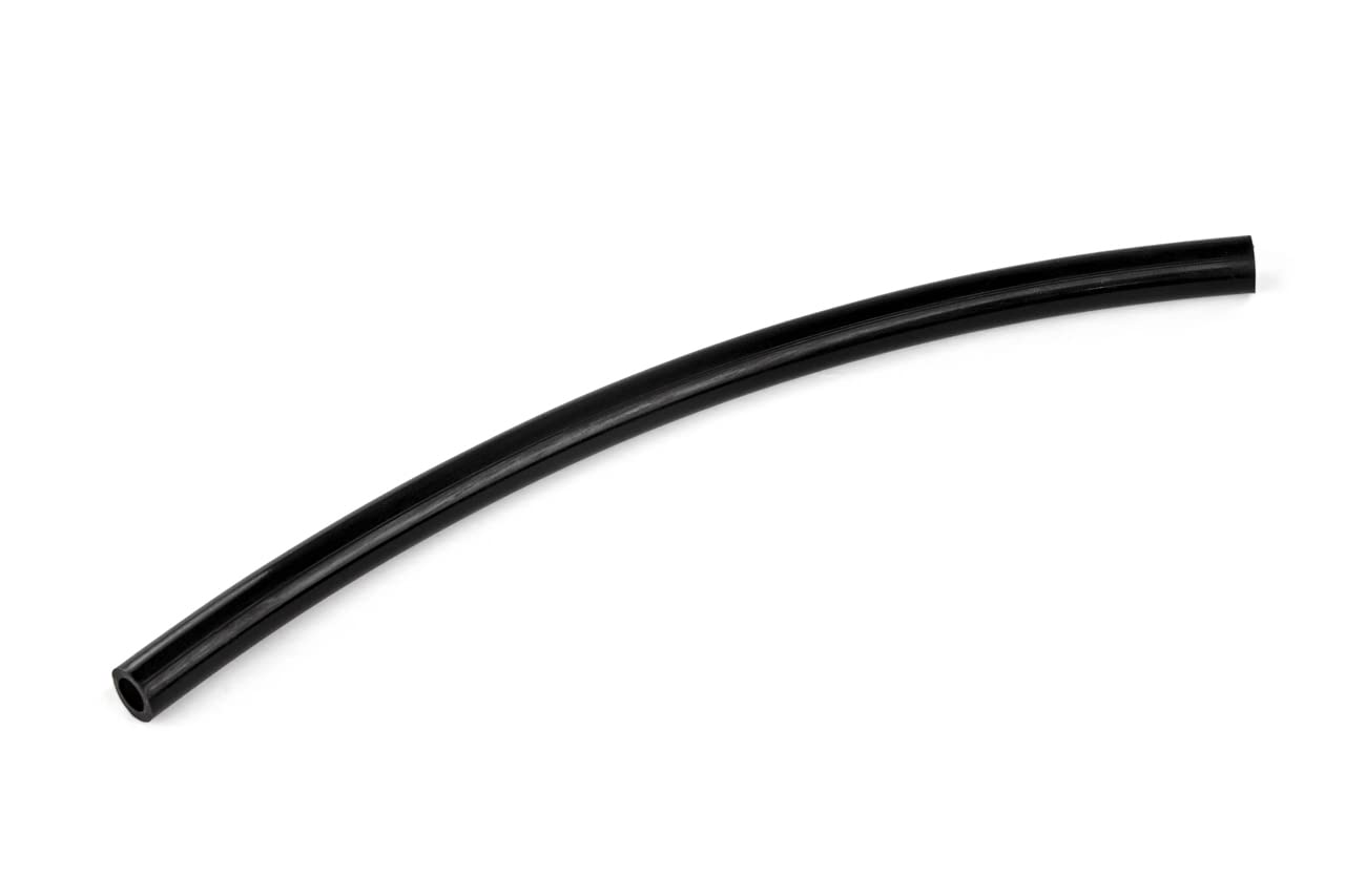 10mm HPS Performance (HTSVH10-BLK) Black High Temperature Silicone Vacuum Hose, 3mm Wall Thickness, 40 psi Maximum Pressure, 1' Length