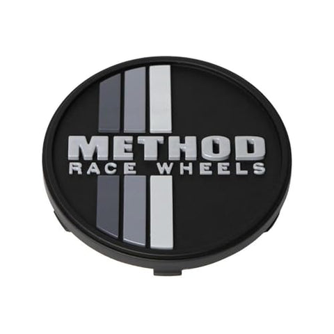 Snap-In Grey Stripes Center Cap by Method Race Wheels