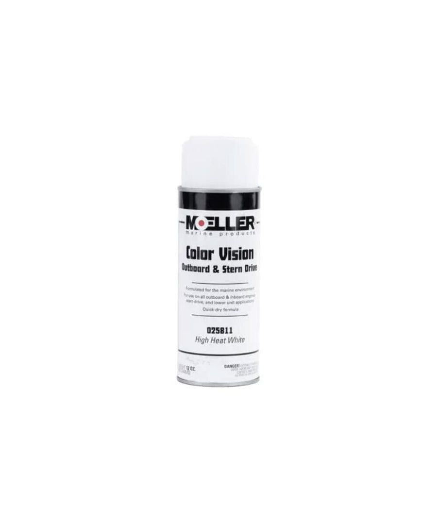 High Heat White Color Vision Paint Color