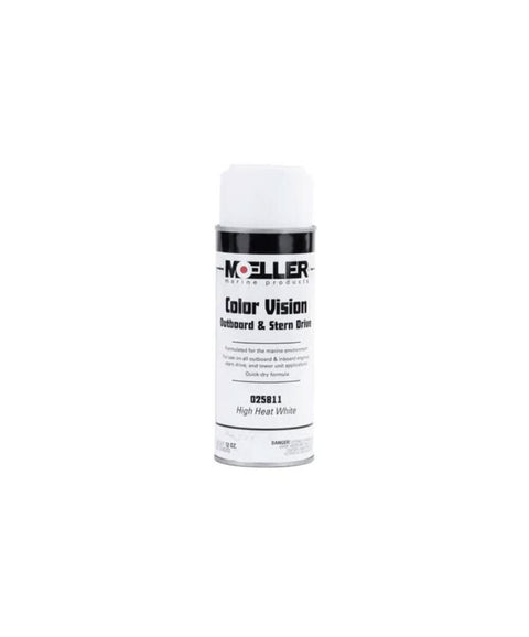 High Heat White Color Vision Paint Color