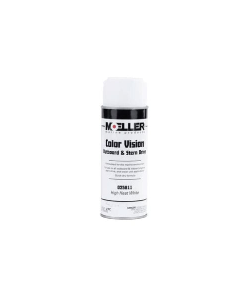 High Heat White Color Vision Paint Color