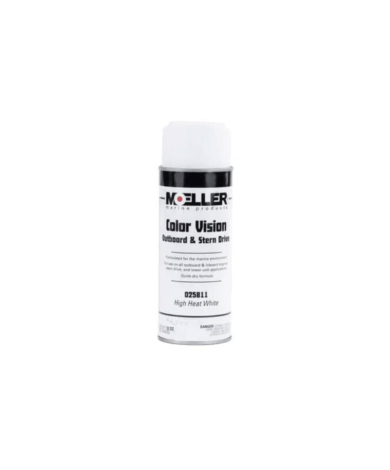 High Heat White Color Vision Paint Color