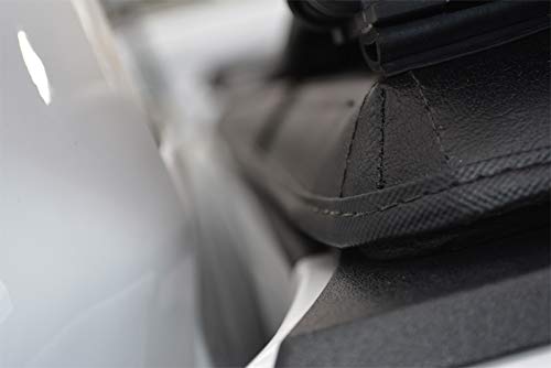 Premier Black Horse Soft Trifold Truck Bed Tonneau Cover Compatible with 2009-2014 Ford F-150 6.7ft Bed-PRS-FO06