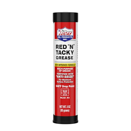 Lucas Oil 10318 Combo Pack Red N Tacky Grease 3 Ounce (Pack of 10)