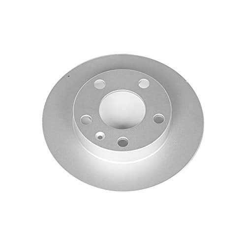Rear Power Stop EBR655EVC Evolution Geomet Coated Brake Rotor For Audi A4 2002-2006, Audi A4 Quattro 2002-2005 [Model Specific]