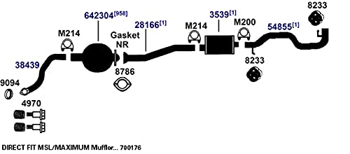 Exhaust AP Products Muffler 3539