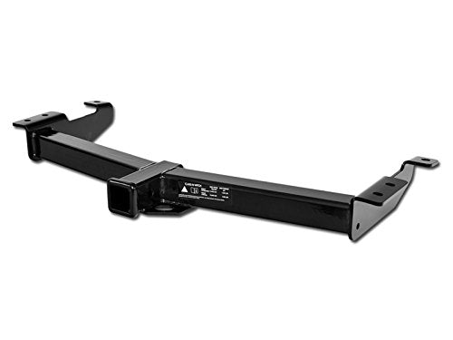 Class 4 Armordillo Trailer Tow Hitch with 2" Receiver Tube - Black Fits 2003-2014 Ford E150 E250 / 2000-2014 Ford E350 Superduty