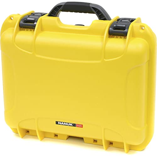 Waterproof Nanuk 920 Hard Case Empty - Yellow