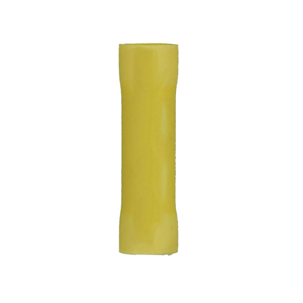 YVBC4 Install Bay Vinyl Connector Yellow 4 Gauge, 25-Bag