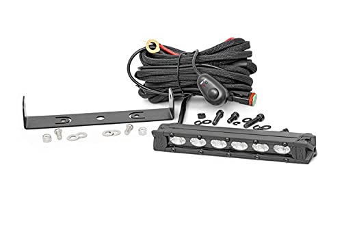 Rough Country 6" Rear Facing LED Light Bar Kit for Honda Foreman 500-18W, 1,440 Lumens, Waterproof Flood Beam, Slimline UTV Off-Road Lighting