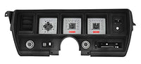 Dakota Digital VHX Analog Dash Gauge System VHX-70B-SKY-S-R Compatible with 70 71 72 Skylark Silver Alloy Red Backlighting
