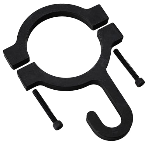 Helmet Hook Moroso 61781, 1.75" Diameter Bar, Billet Aluminum, Black Anodized