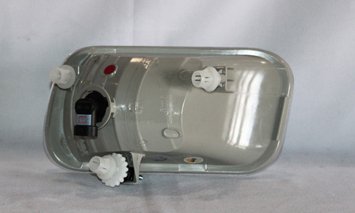 Left TYC Fog Light Assembly Compatible with 2009-2012 Dodge Ram 1500 Pickup