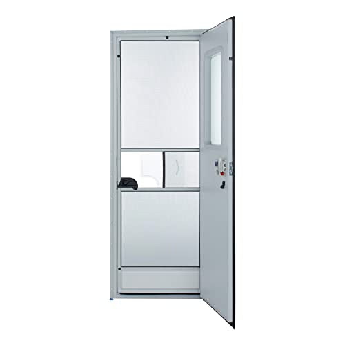 28" x 68" RV Right Square Entry Door Lippert Components v000213919 Polar White