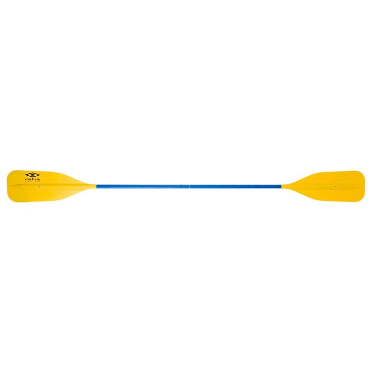 Paddles Carlisle Standard 2-Piece Paddle - Straight Shaft, YelLolew/Blue, 96in