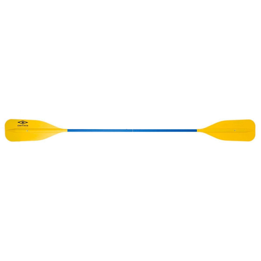 Paddles Carlisle Standard 2-Piece Paddle - Straight Shaft, YelLolew/Blue, 96in