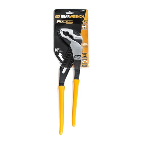 16 Inch GEARWRENCH V-Jaw Dipped Handle Tongue and Groove Plier - 82167