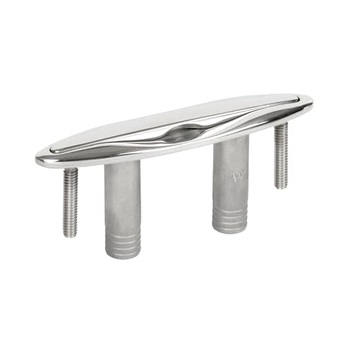 E-Z Pull Up Cleat Whitecap 6704CBLUE - 4-1/2" Stainless Steel