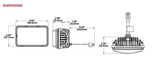 8800Ev2 JW SPEAKER 12/24V Lb SAE/Ece Rht Blk