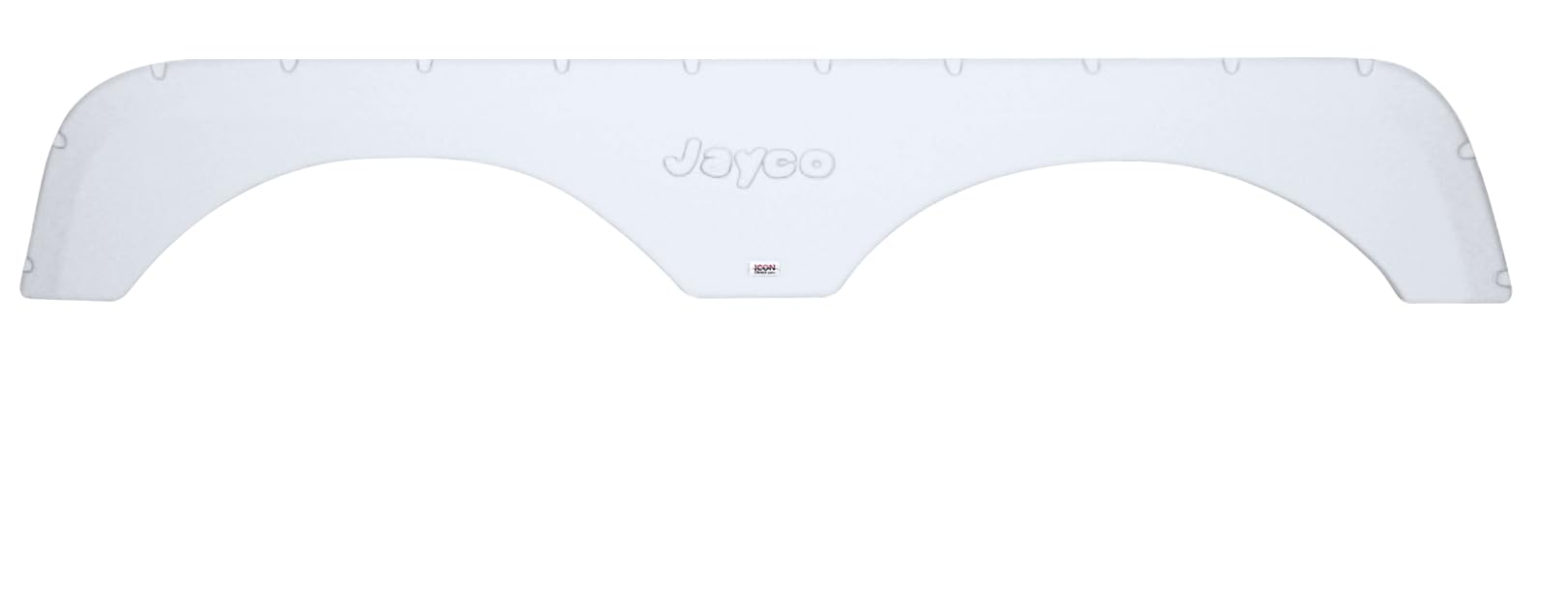 Tandem Axle Fender Skirt ICON 12185 FS2185 for Jayco - Polar White