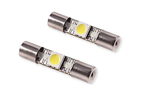 Warm White 28mm SMF1 LED Bulb Pair Diode Dynamics