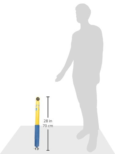 4600 Series Bilstein Rear Shock fits 1992 1999 K2500 Suburban without Electronic Suspension - Monotube Design