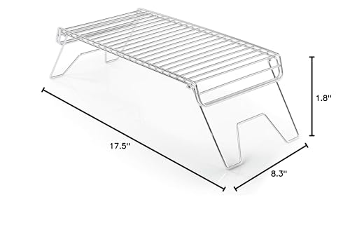 GSI Outdoors Campfire Portable Grill I Collapsible Backpacking & Camping Grill