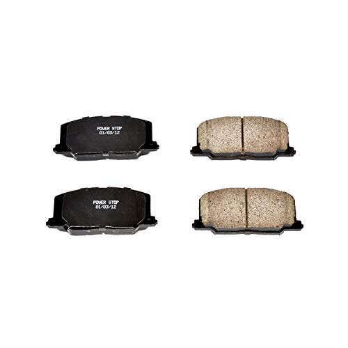Power Stop Z16 16-356 Evolution Front Ceramic Brake Pads For Lexus ES250 1990-1991, Toyota Camry 1987-1991, Toyota Celica 1988-1993 [Model Specific]