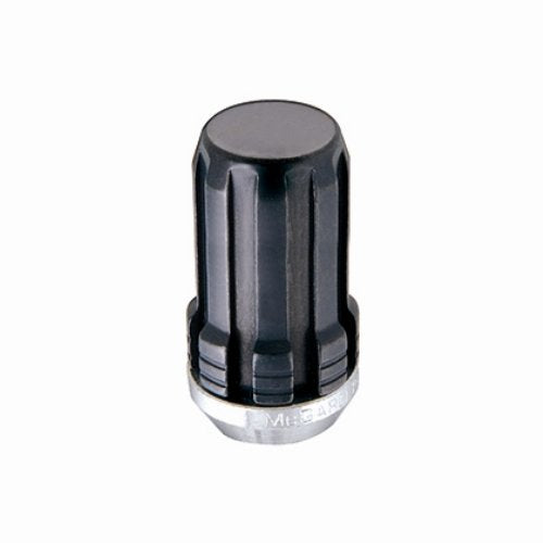 SplineDrive McGard 65315BK Black Cone Seat Lug Nuts (M14 x 1.5 Thread Size) Set of 4
