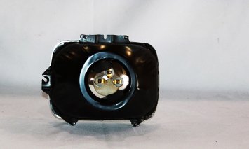 Right TYC Headlight Assembly Compatible with 1984-1996 Jeep Cherokee