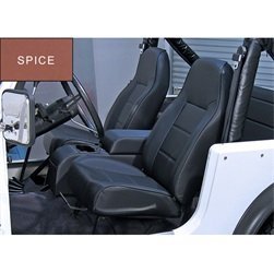 Rugged Ridge | High-Back Seat, Front, No-Recline, Spice | 13401.37 | Fits 1976-2002 Jeep CJ & Wrangler YJ/TJ