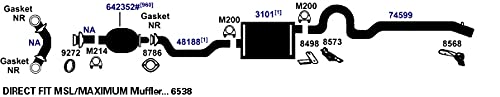 Exhaust Tail Pipe AP Exhaust Products 74599